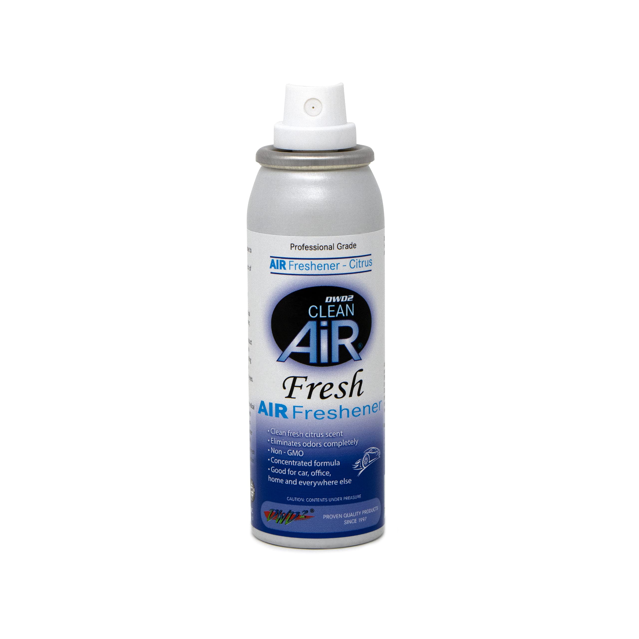 Clean Air® Fresh Citrus Air Freshener - 3 Pack | Natural Scent for Home, Car & Office | Eliminates Odors & Refreshes Air