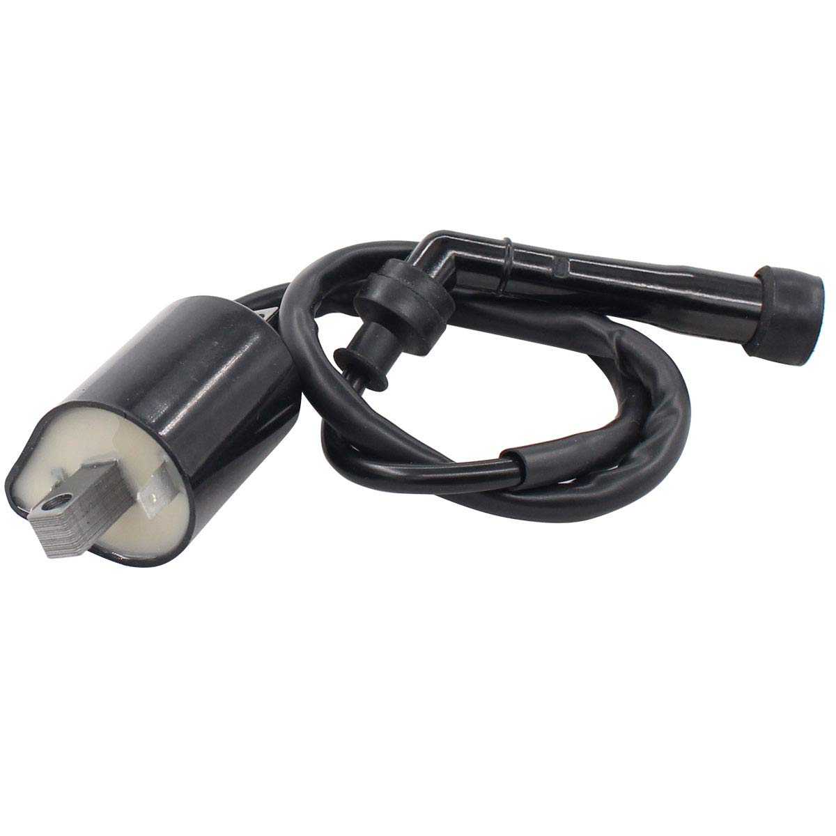 MOTOKU Ignition Coil Replacement for Yamaha Vstar 650 XVS650 Custom XVS650A Classic XVS650AT Silverado V-Star ATV - High Performance Spark Plug Coil for Smooth Engine Start & Ride