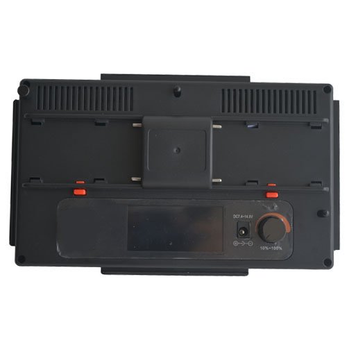 312D Daylight LED Video Light - Dimmable, LCD Screen, Barn Doors for Photography & Filming