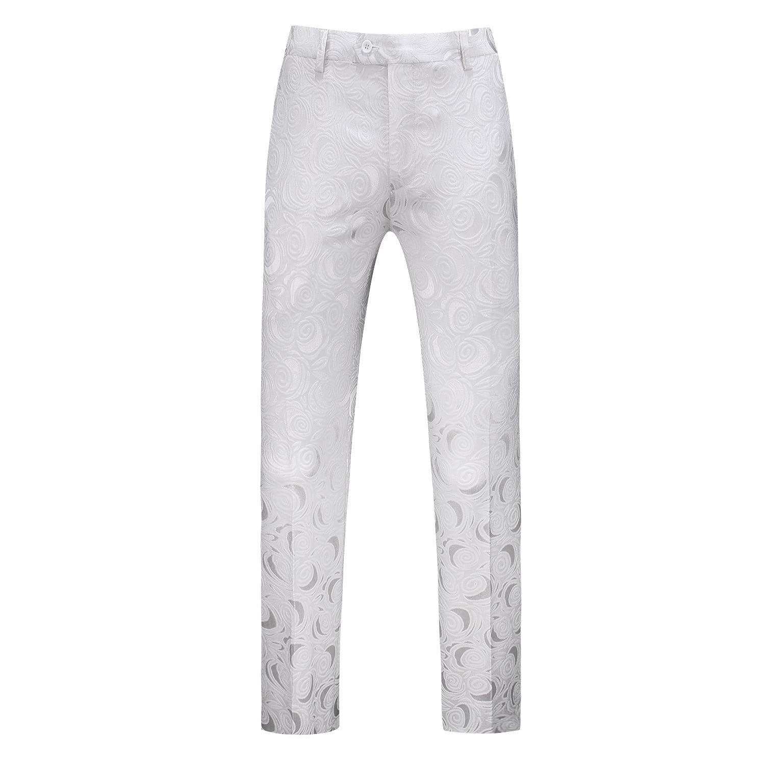 Stylish MOGU Floral Print Dress Pants for Men - Comfortable Office Wear & Casual Business Attire - Perfect for Work, Weddings & Formal Events