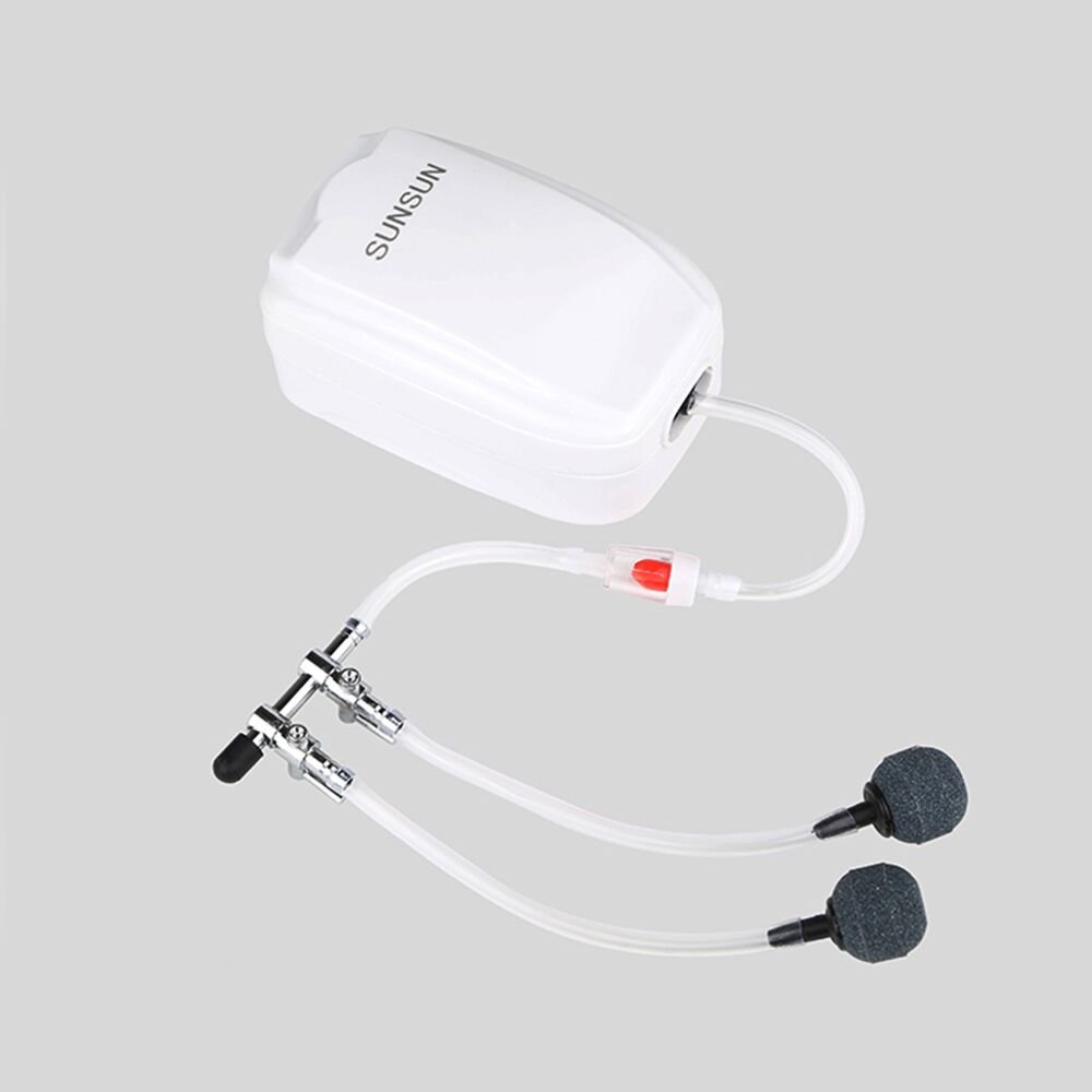 7-in-1 Aquarium Air Pump Splitter Kit with 2-Way Flow Control Valve, 2 Check Valves & 4 Suction Cups - Fish Tank Airline Hose Accessories for Bubble Walls, Sponge Filters & Air Stones