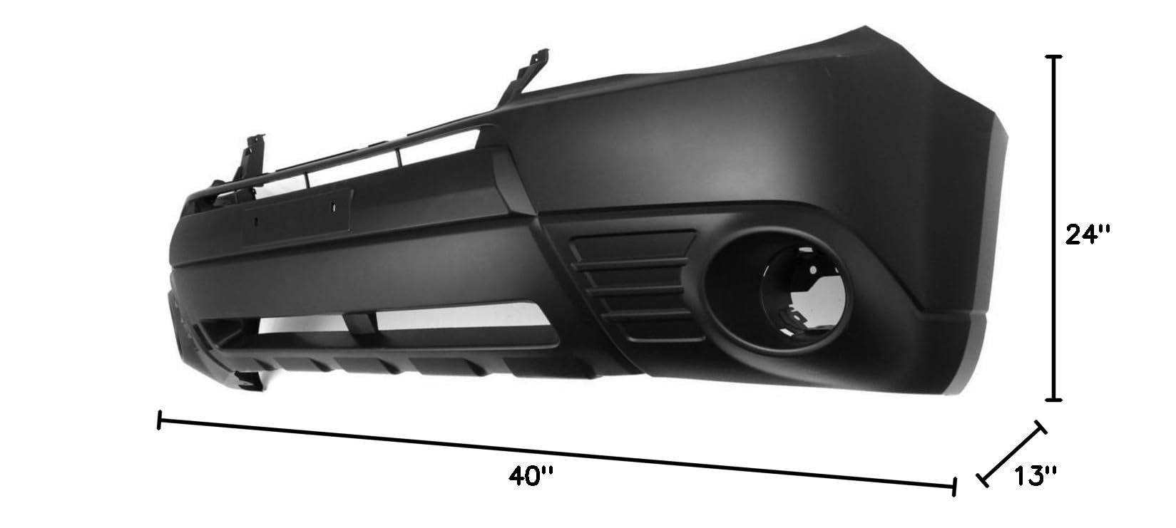 MBI AUTO - Painted Front Bumper Cover Fascia Compatible with 2009-2013 Subaru Forester (Includes Fog Lights) | Perfect Fit Replacement for Off-Road & Daily Driving | SU1000162