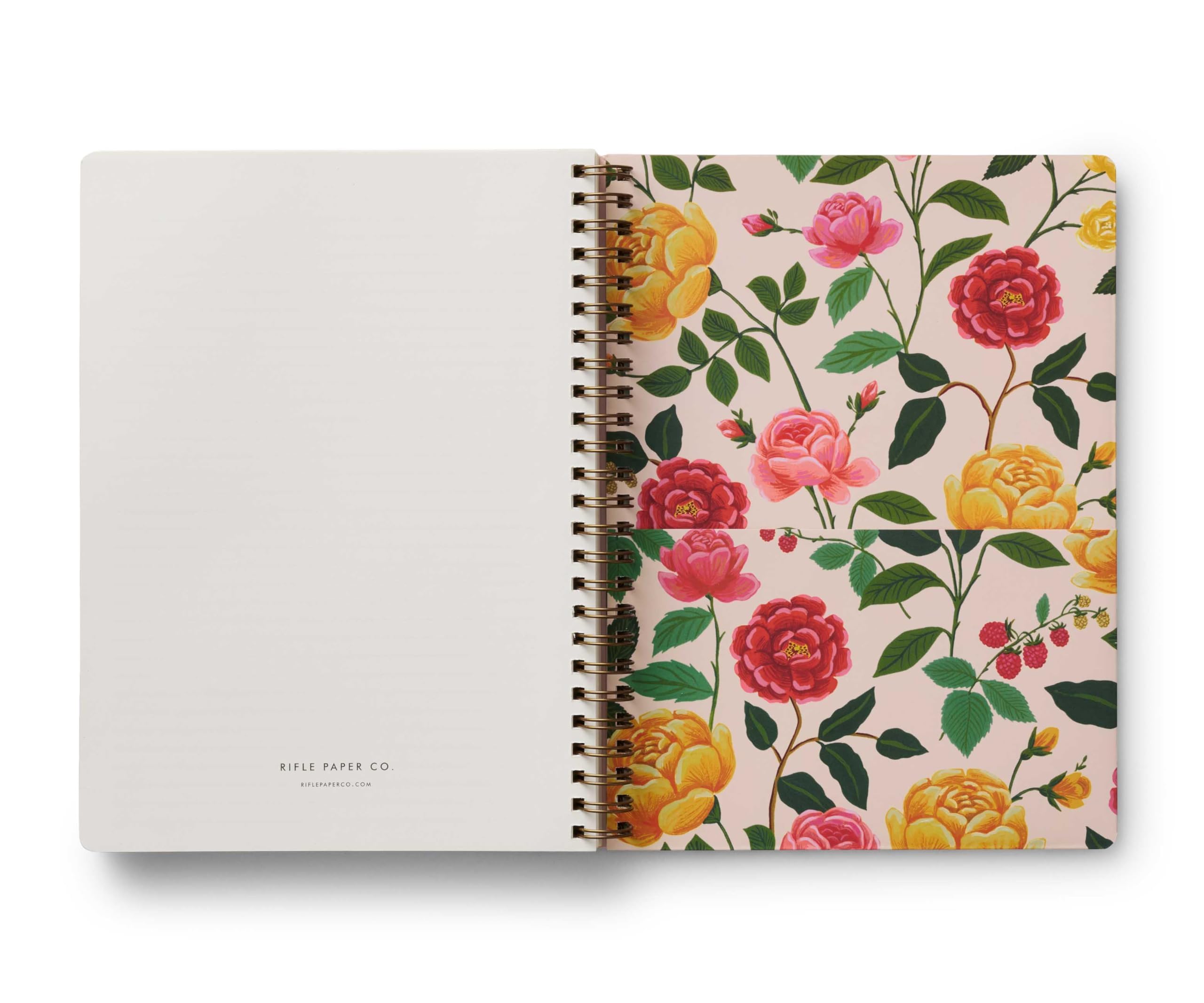 RIFLE PAPER CO. 2025 12-Month Soft Cover Spiral Planner | 6.25