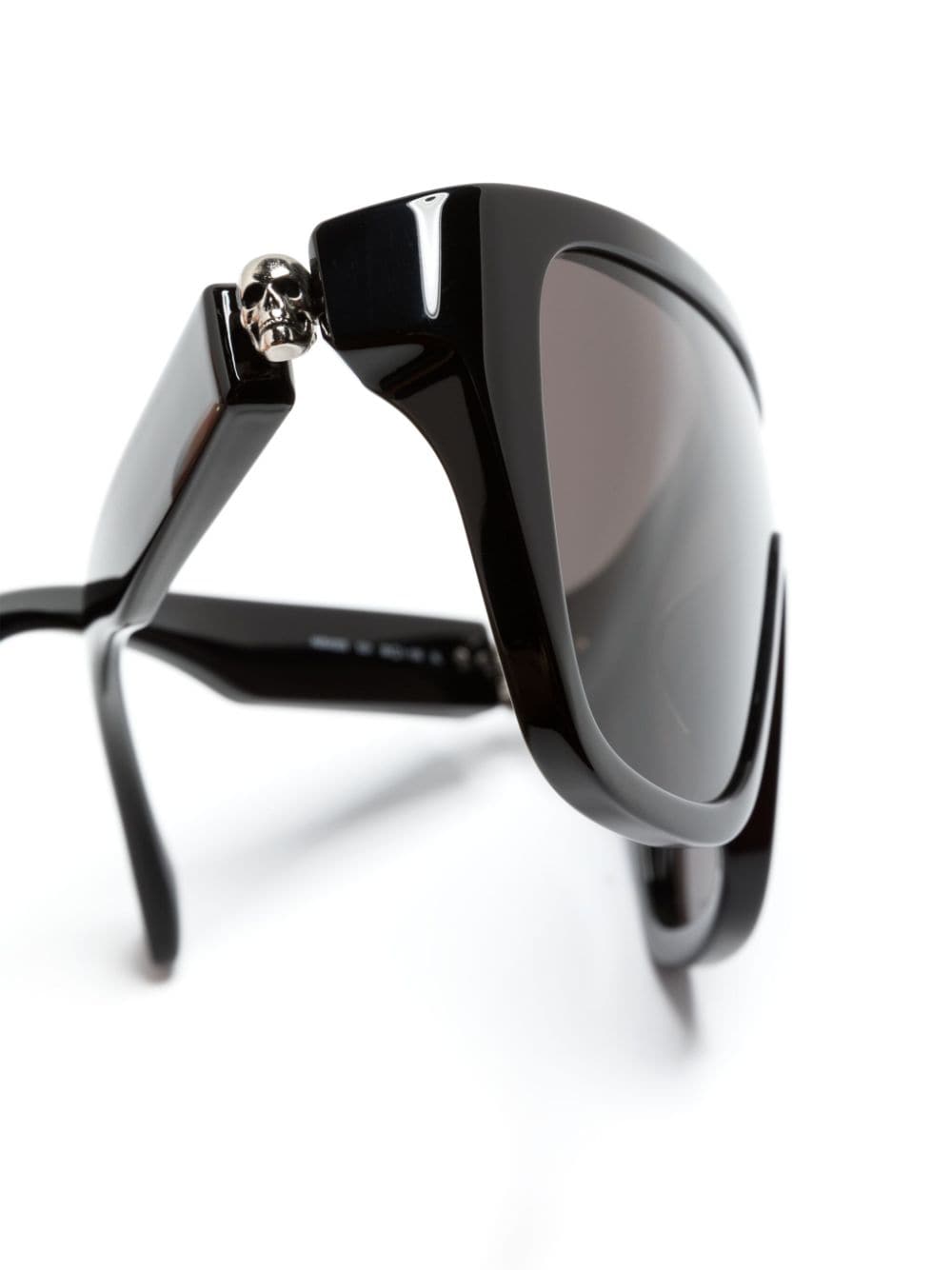 Alexander McQueen Black Sunglasses for Women & Men - Luxury Designer Shades for Fashion, Outdoor & Travel