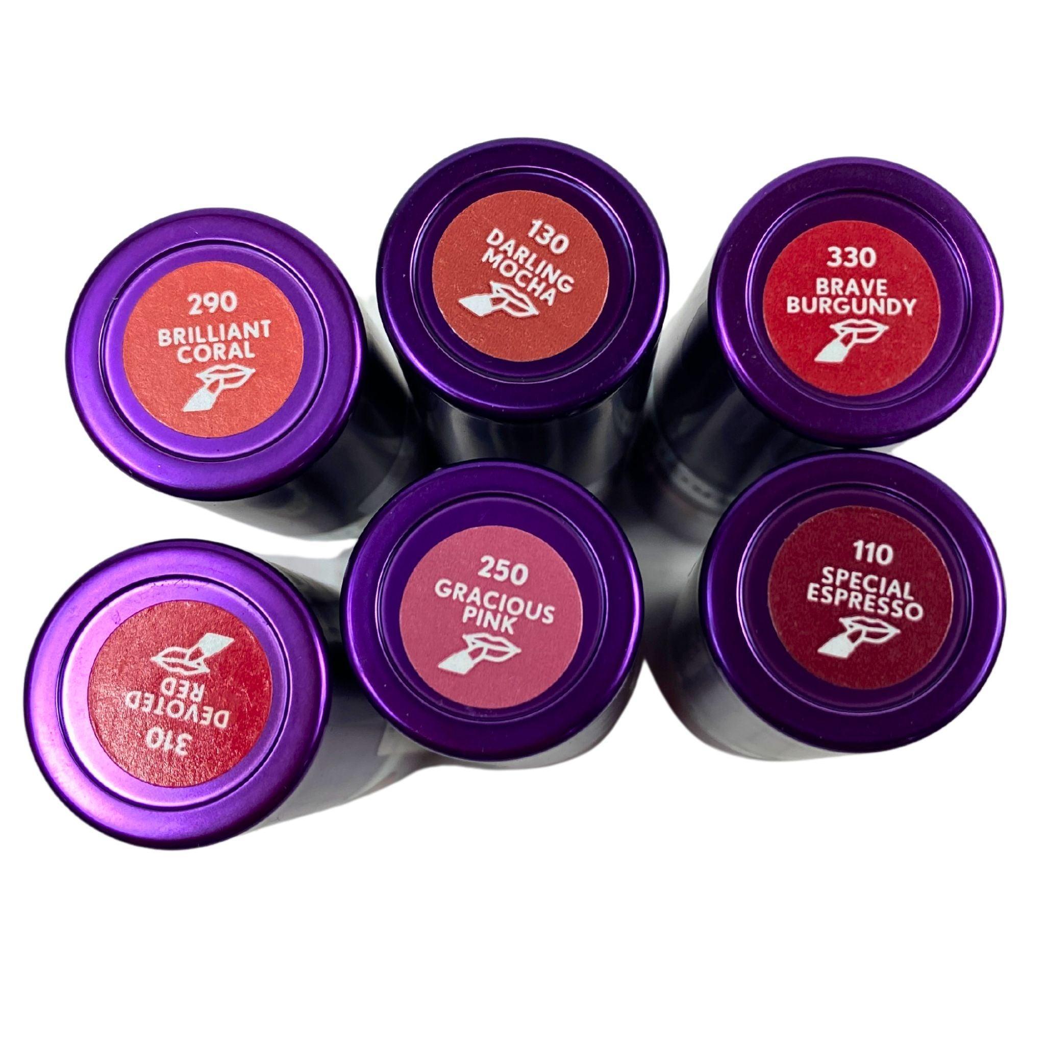 Covergirl Hyaluronic Acid Lipstick 0.14OZ (60 Pcs Bulk Set) - Hydrating, Long-Lasting Lip Color for Daily Wear, Parties & Special Occasions
