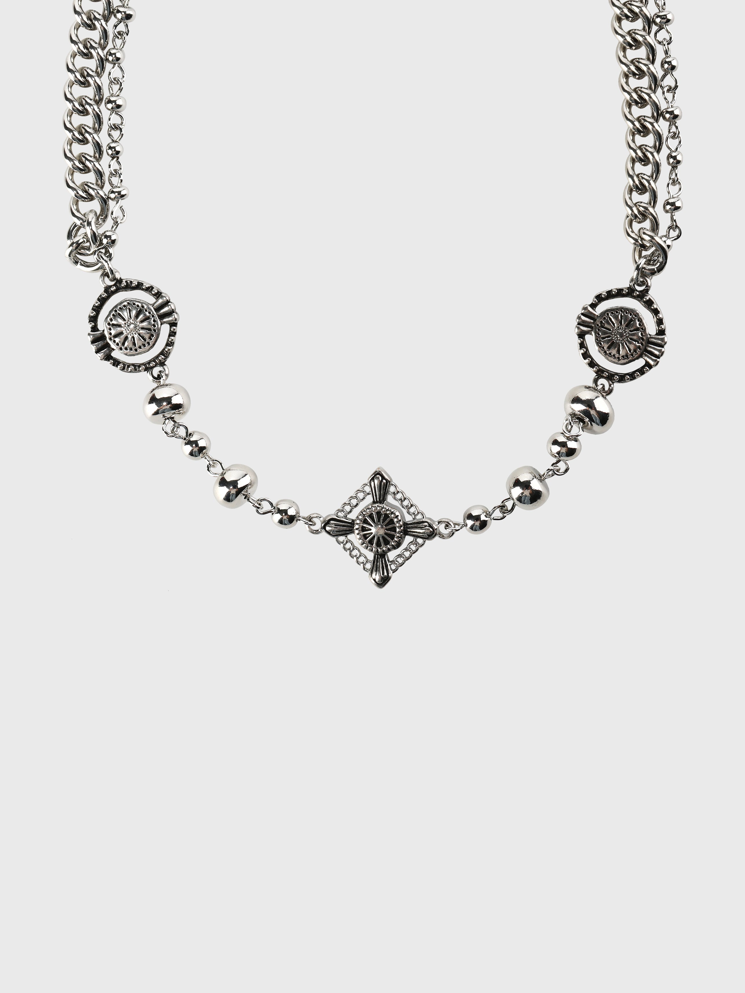 Future Darkness Necklace - Gothic Pendant for Women & Men - Perfect for Halloween, Cosplay & Dark Fashion Accessories