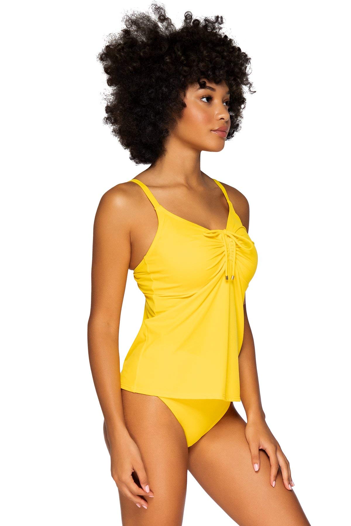 Sunsets Women's Standard Avery Underwire Tankini Swimsuit Top - Comfortable & Supportive Swimwear for Beach, Pool & Vacation