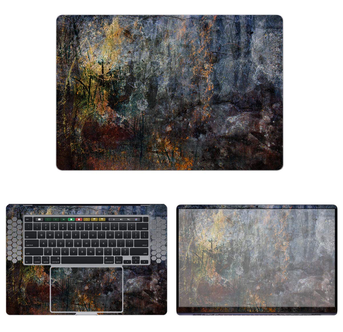 Decalrus Protective Decal Skin Sticker for 2019 Apple MacBook Pro 16