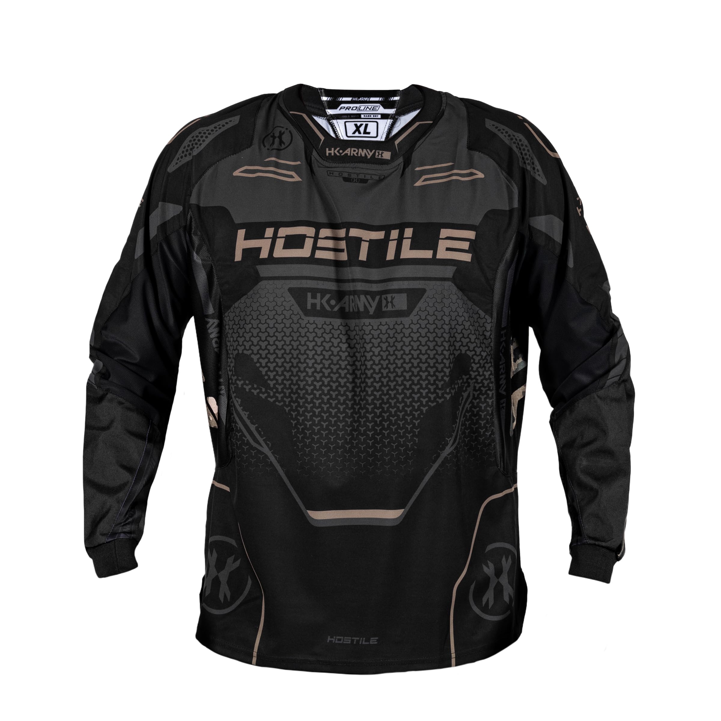 HK Army Proline Men's Paintball Jersey - Breathable Padded Shirt for Speedball & Woodsball | Durable Performance Wear for Paintball Tournaments & Outdoor Games