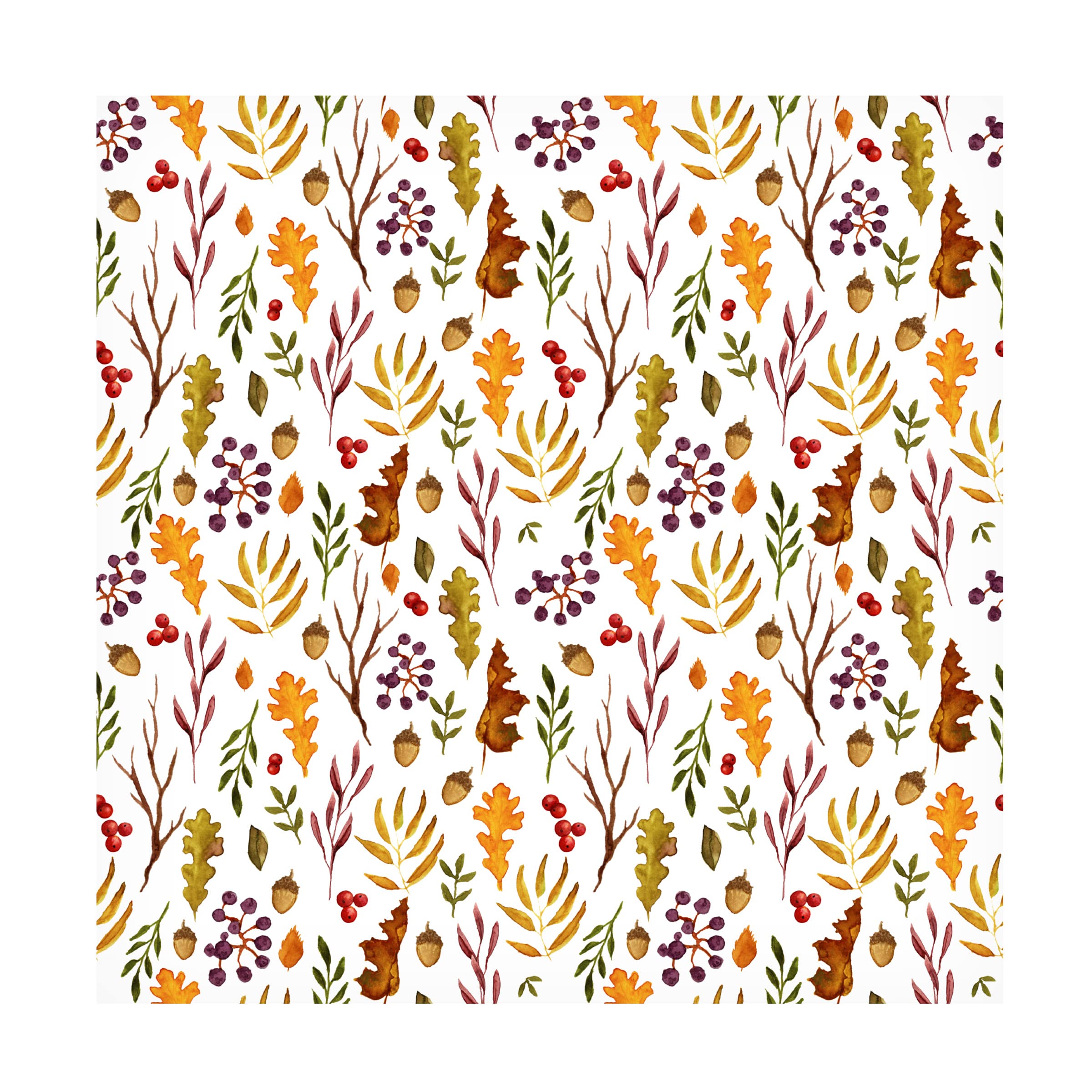 Deborah Knudson 'Light Autumn Pattern' Canvas Wall Art - Handmade Landscape Painting for Living Room, Bedroom & Office Decor | Trademark Fine Art Collection