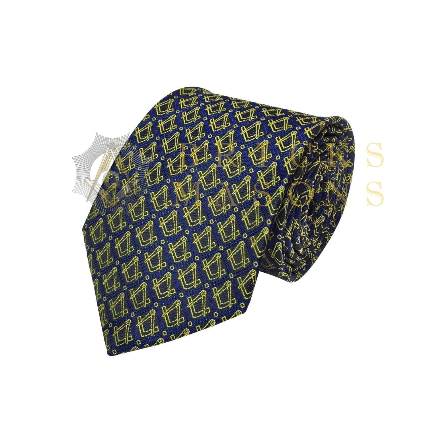 Masonic Clothing Accessories Set for Men - Formal Tie, Bow Tie & Pocket Square Handkerchief | Freemason Lodge Apparel & Gifts | Perfect for Masonic Ceremonies, Weddings and Special Occasions
