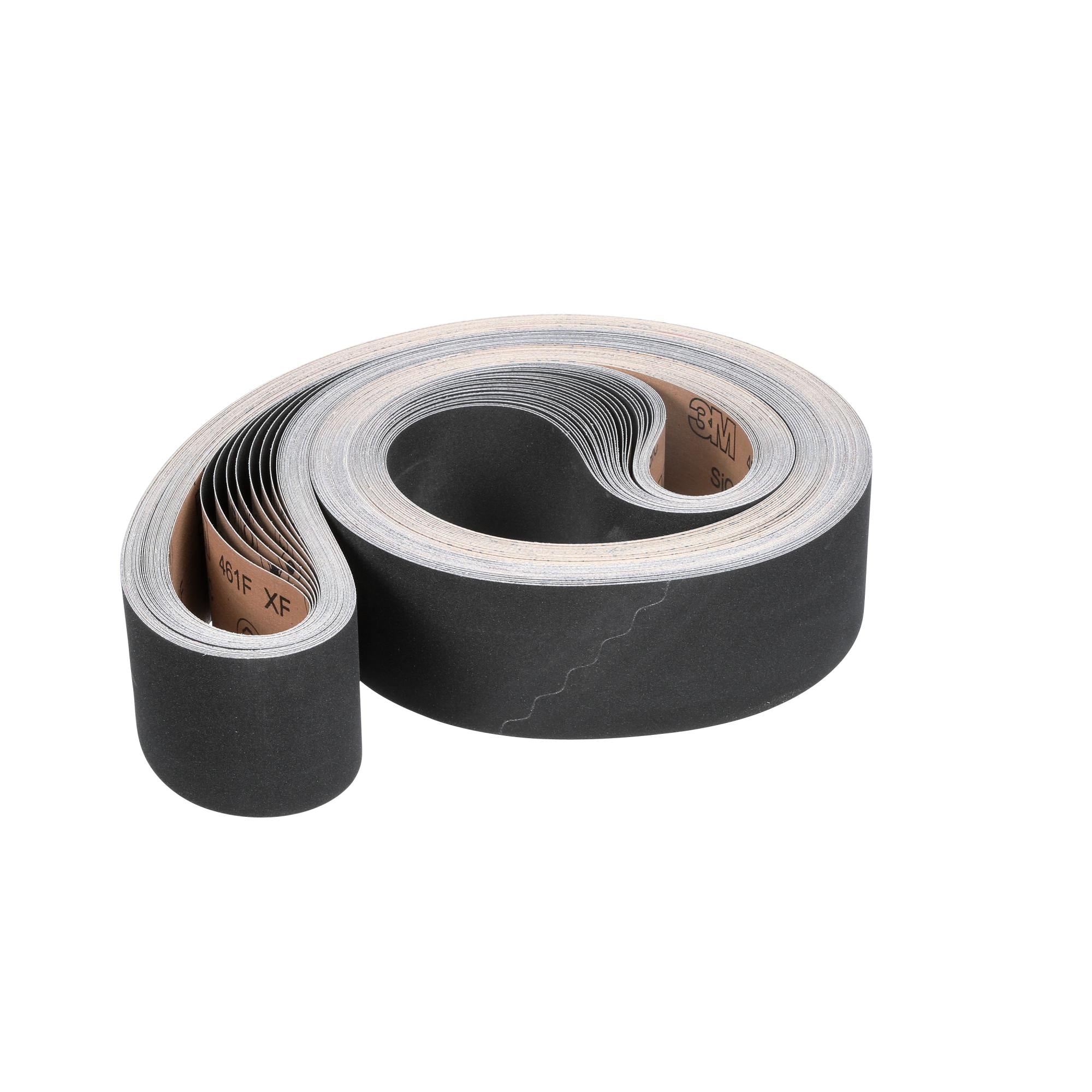 3M 461F Cloth Sanding Belt P180 XF Grit, 4