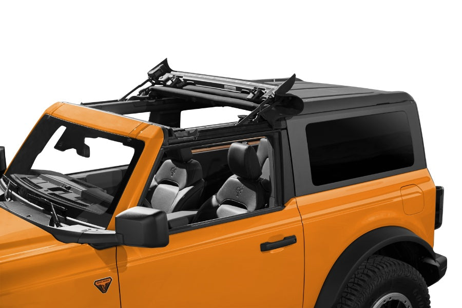 Ford Bronco 2 Door Bestop Sunrider for Hardtop - Premium Black Twill Soft Top Replacement | All-Weather Protection & Easy Installation for Off-Road Adventures