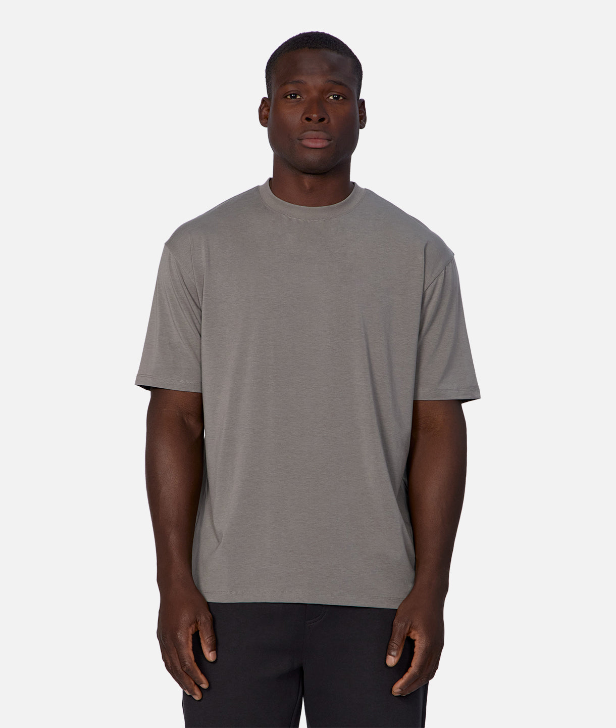 Freeman Athletic Tee - Breathable & Moisture-Wicking Performance T-Shirt for Men | Basil Green | Gym, Running & Casual Wear