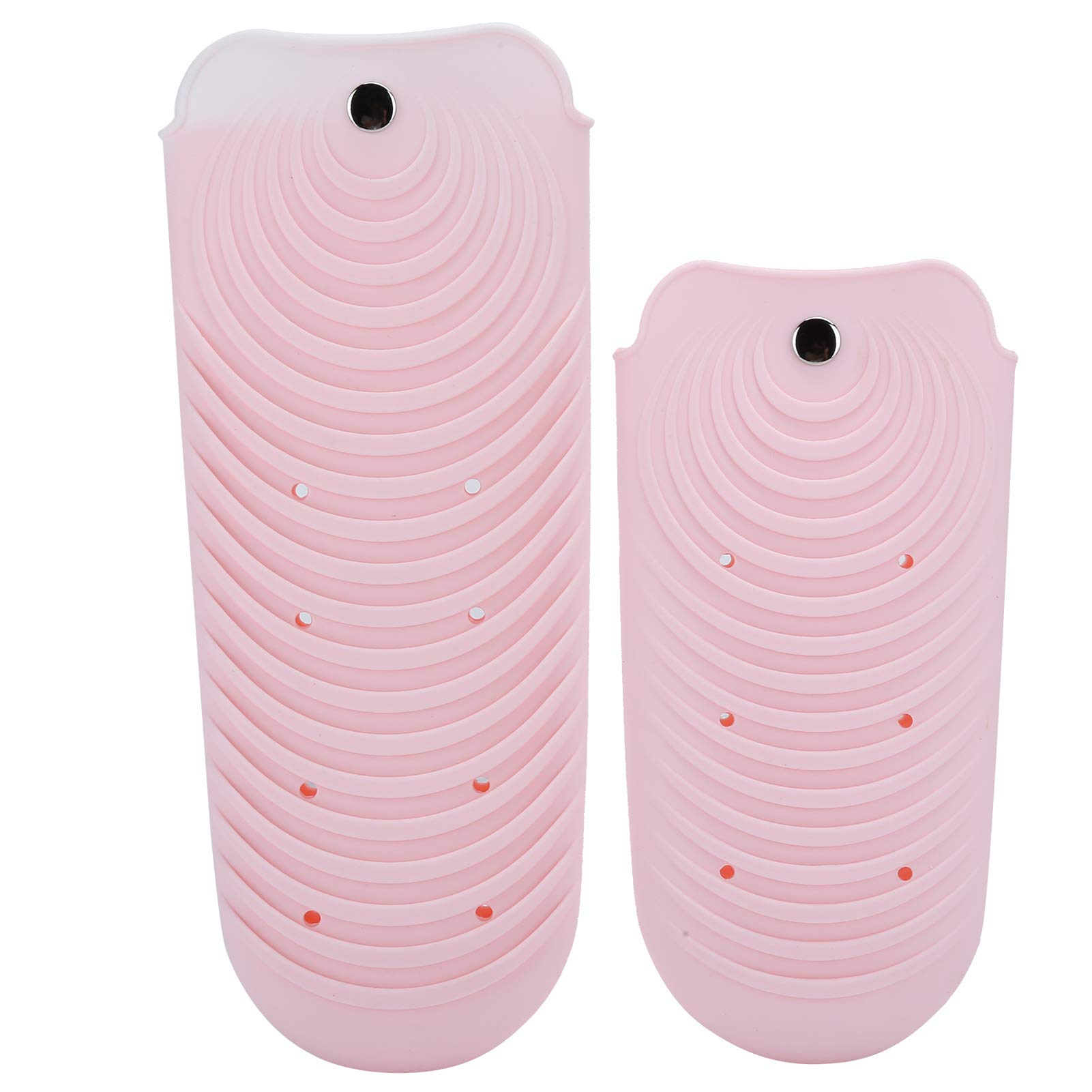 Heat-Resistant Flat Iron Holder with Elasticity & Drop Resistance - Nordic Powder Design for Hair Styling Tools | Perfect for Home, Salon & Travel Use