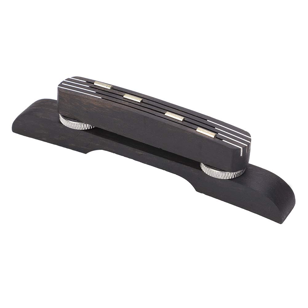 Premium Rosewood Adjustable Mandolin Bridge for Guitar, Bass & Flat Top Mandolins - Perfect for Professional Musicians & Live Performances