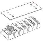 12 Position Screw Terminal Block Panel Mount - 25 Pack for Electrical Wiring, DIY Projects, and Industrial Applications