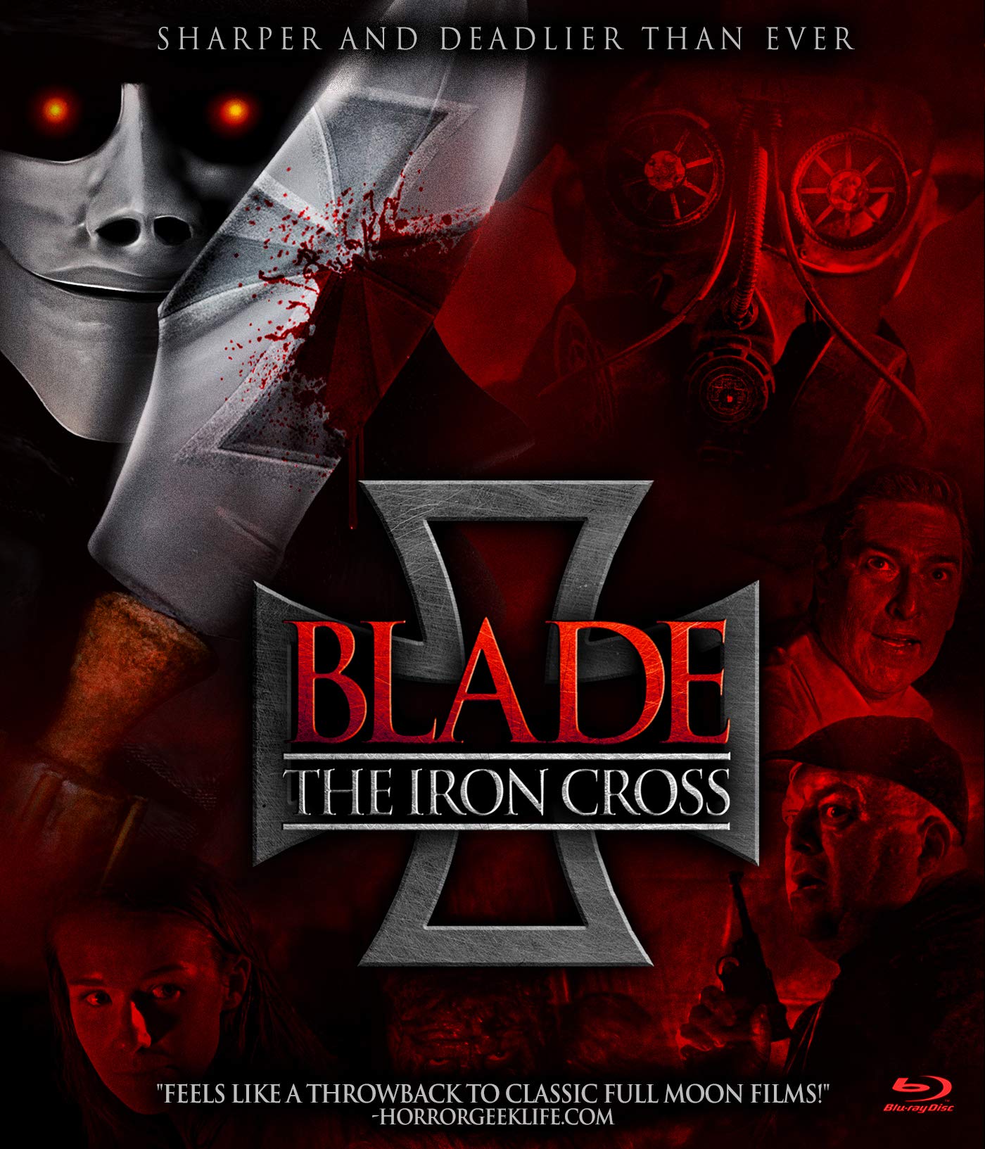 Blade: The Iron Cross [Blu-ray] - Action Movie DVD - WWII Historical Drama Film - Perfect for Movie Night & History Enthusiasts