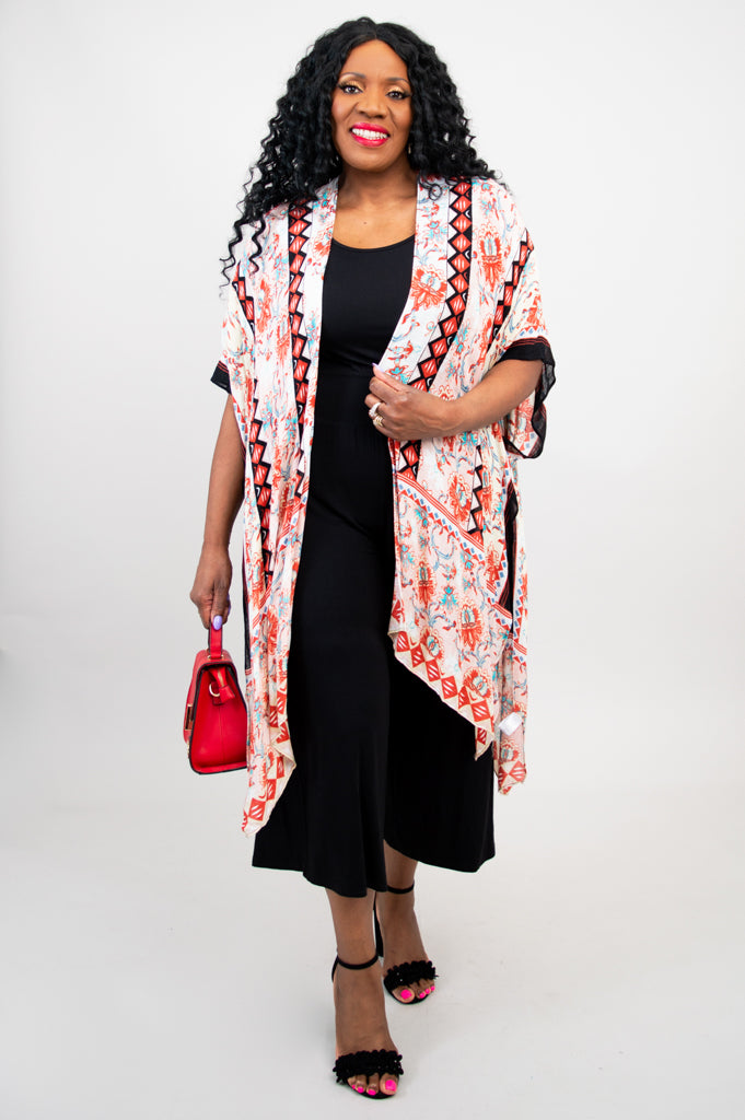 Darcy Women's Fashion One Size Floral Print Wrap Dress - Perfect for Summer Outings, Beach Vacations, and Casual Parties