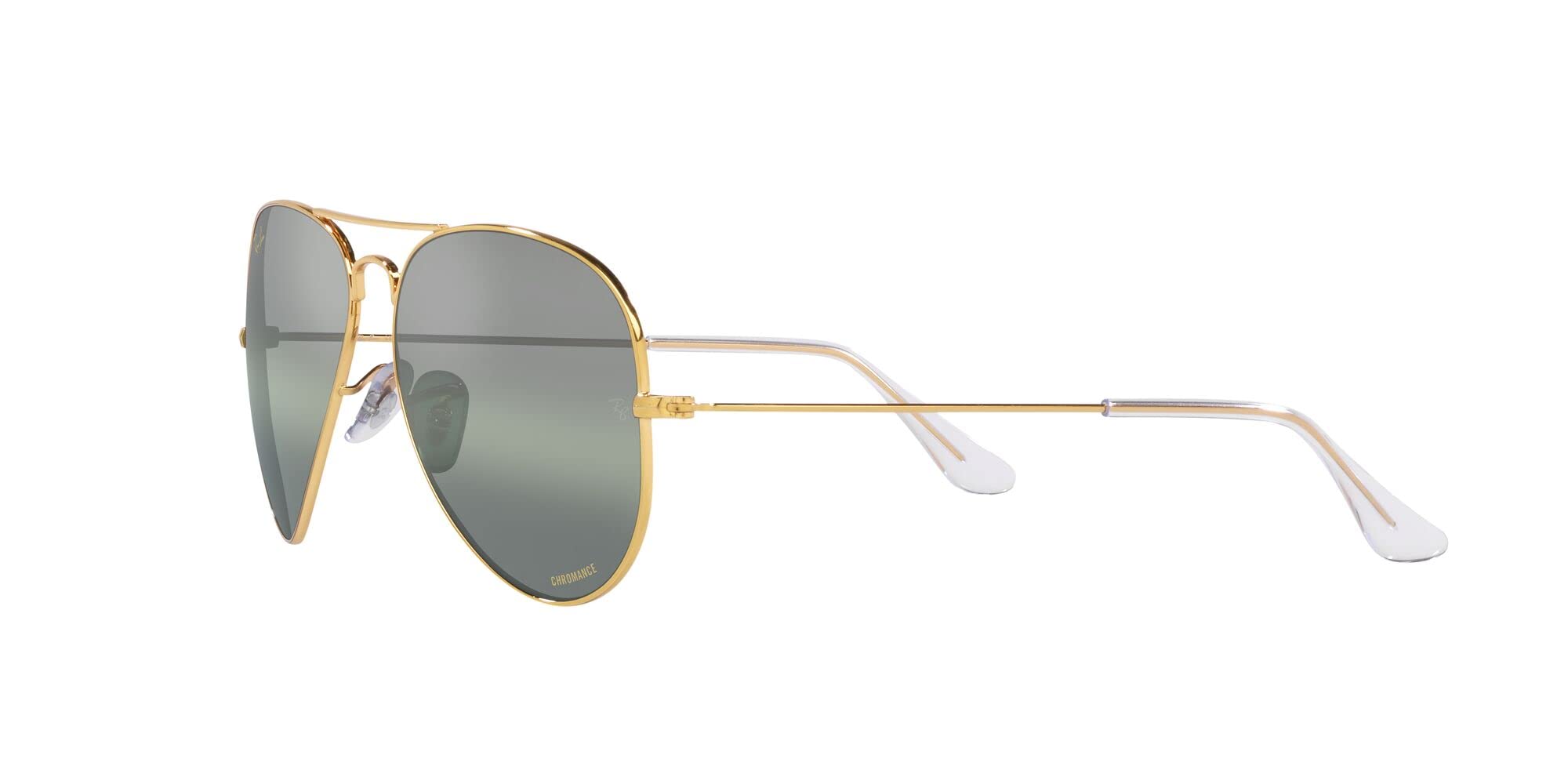 Ray-Ban RB3025 Classic Polarized Aviator Sunglasses for Men & Women - UV Protection, Lightweight Metal Frame - Perfect for Driving, Travel & Outdoor Activities