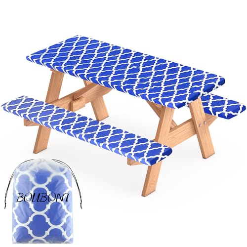 Blue and White Moroccan