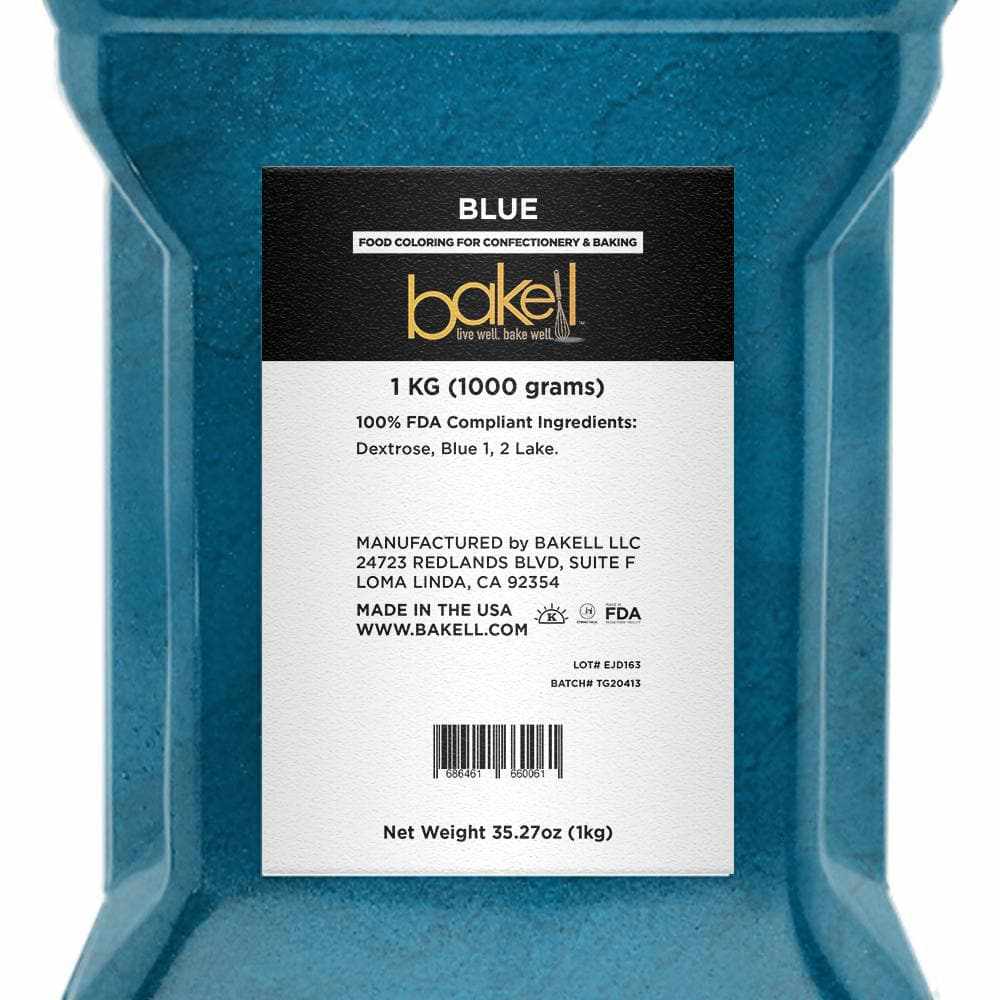 Bulk Blue Petal Dust for Cake Decorating, Sugar Flowers & Edible Art - Premium Food-Grade Decorative Powder for Bakers & Confectioners