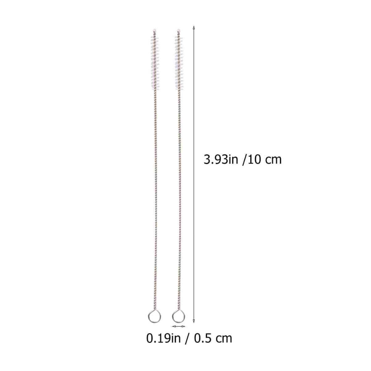 30-Pack Stainless Steel Straw Cleaning Brushes - Durable Tube Cleaners for Reusable Metal, Glass & Silicone Straws - Perfect for Home, Office, Travel & Eco-Friendly Lifestyle
