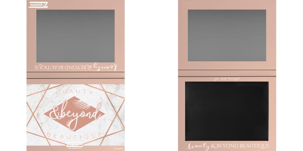 Custom Extra Large Z Palette - Magnetic Makeup Palette for Eyeshadows, Blush & Cosmetics - Perfect for Professional Artists & Travel Makeup Organizers