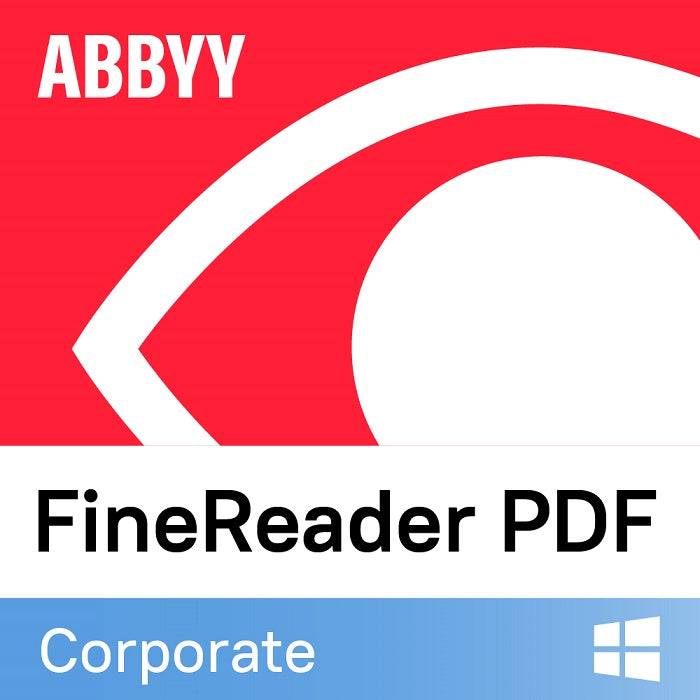 ABBYY FineReader Corporate Academic for Windows - 1 Year Subscription (Digital Download) | OCR Software for Document Conversion & Editing | Perfect for Students, Researchers & Professionals