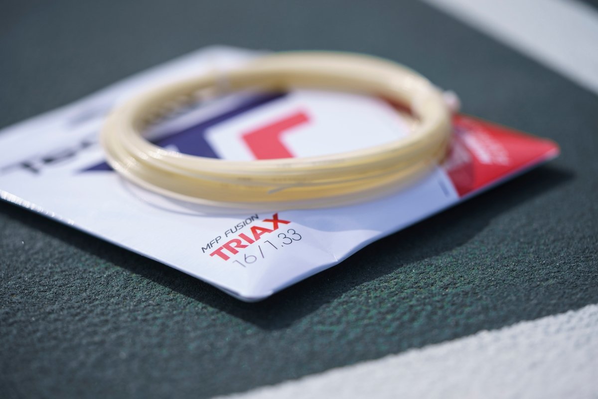 Tecnifibre Triax Tennis String - High Performance Multifilament for Power & Control | Perfect for Competitive Play & Training