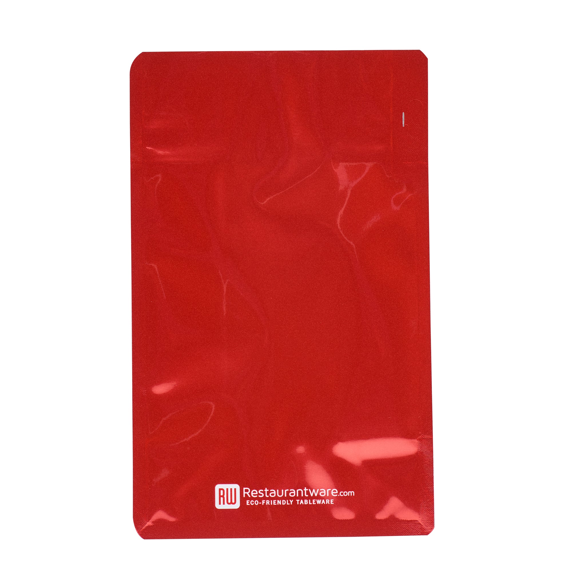 Premium Red Plastic Medium Snack Bags - Double Seal, Rip Lock & Heat Sealable (8