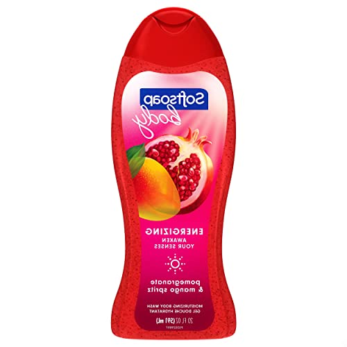 IO-Style Hydrating Body Wash with Juicy Pomegranate & Mango - 20 oz for Soft, Smooth Skin - Perfect for Shower & Bath Time Relaxation