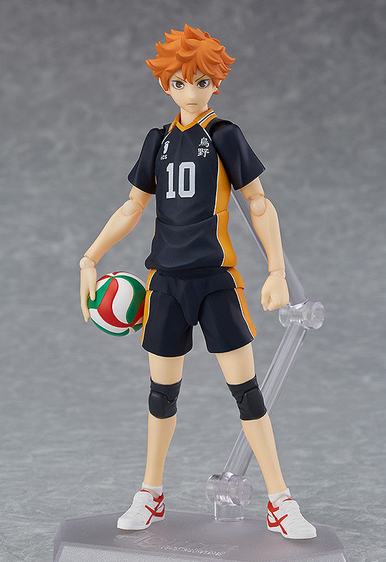 Figma #358 Shoyo Hinata Haikuu!! Anime Action Figure - Collectible Volleyball Player Model for Anime Fans & Collectors - Perfect for Display, Gifts, and Cosplay