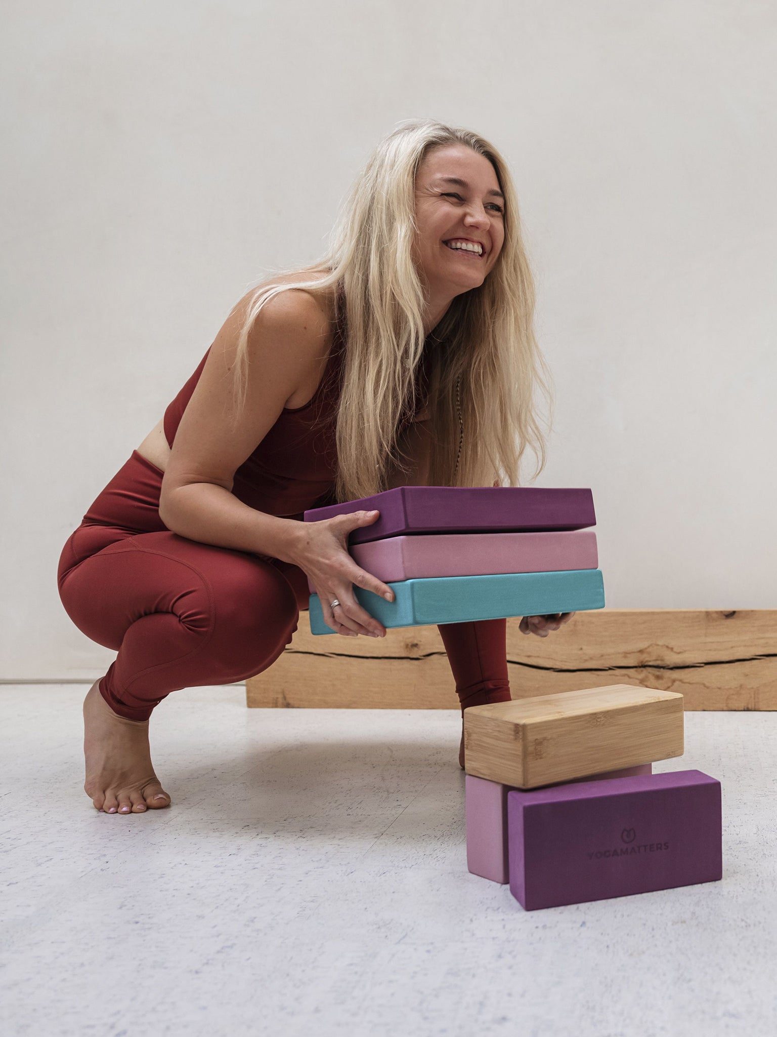 Premium Yoga Block - Non-Slip High Density Foam Yoga Brick for Support & Alignment - Ideal for Yoga, Pilates & Meditation - Home & Studio Use