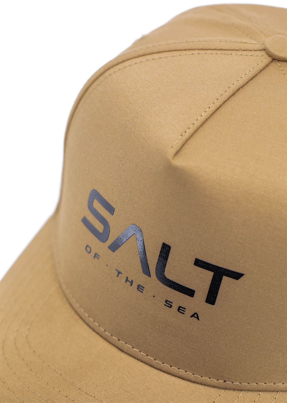 Salt Snapback Cap with Screenprint Logo - Stylish Adjustable Hat for Men & Women - Perfect for Outdoor Sports, Casual Wear, and Street Fashion