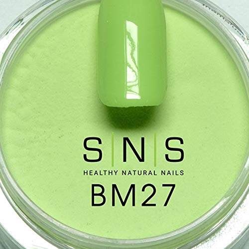 SNS Nail Dip Powder - Gelous Chartreuse Green Neon Dipping Powder for Long-Lasting Acrylic Nails | 14-Day Wear, Odor-Free, No UV Lamp Needed | 1oz | Perfect for Salon-Quality Manicures at Home & Professional Nail Art
