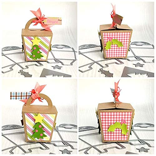 The Stamps of Life Take Out Box Gift Die Set for Card Making & Scrapbooking - Perfect for DIY Greeting Cards, Gift Boxes & Paper Crafting Projects