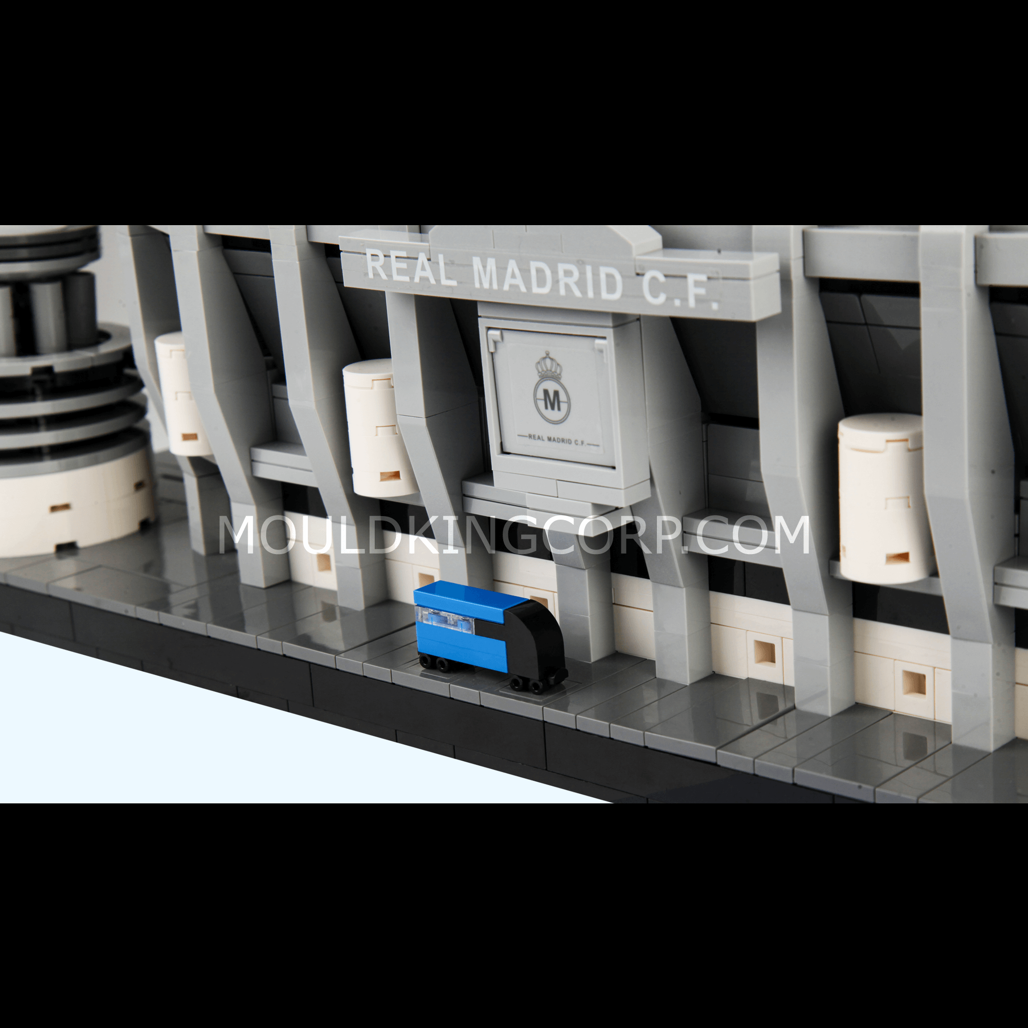 Mould King 22026 Bernabéu Stadium Model Building Set - 4,266 Piece Real Madrid Football Stadium Bricks for Adults & Teens | Perfect for Collectors, Home Decor, and Soccer Fans Gift Idea