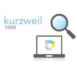 Kurzweil 1000 V14 Single User CD - Optical Character Recognition Software for Reading & Document Scanning - Perfect for Students, Professionals & Visually Impaired Users
