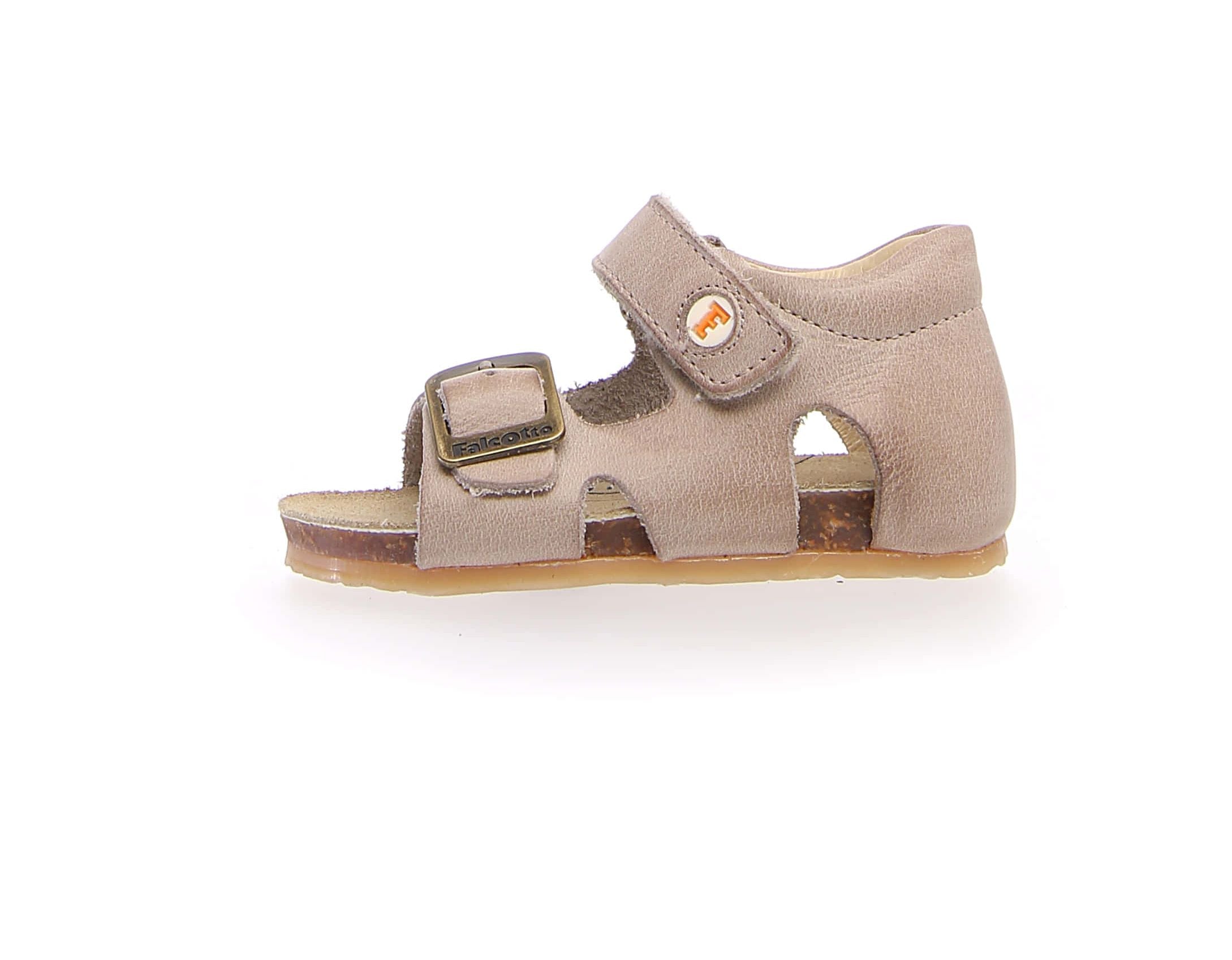 Falcotto Bea Boys and Girls Sandals - Lightweight Comfortable Summer Shoes for Kids, Breathable Adjustable Straps, Perfect for Beach, Pool, and Outdoor Play (Taupe)