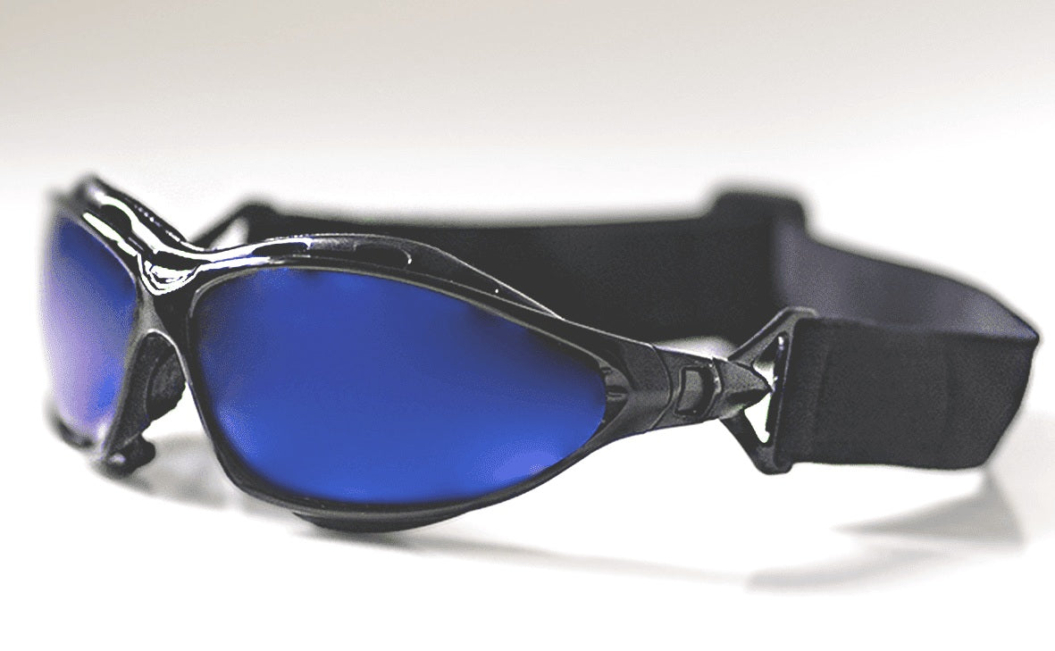 Gonzalez-Polarised Grey Lens with Blue Mirror