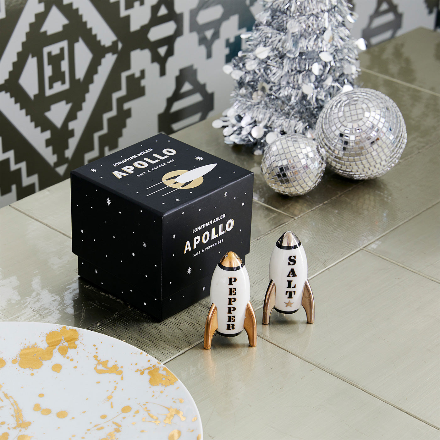 Premium Apollo Salt and Pepper Grinder Set - Adjustable Ceramic Spice Mill for Gourmet Cooking, Perfect for Kitchen, Dining Table & BBQ | Gift for Home Chefs