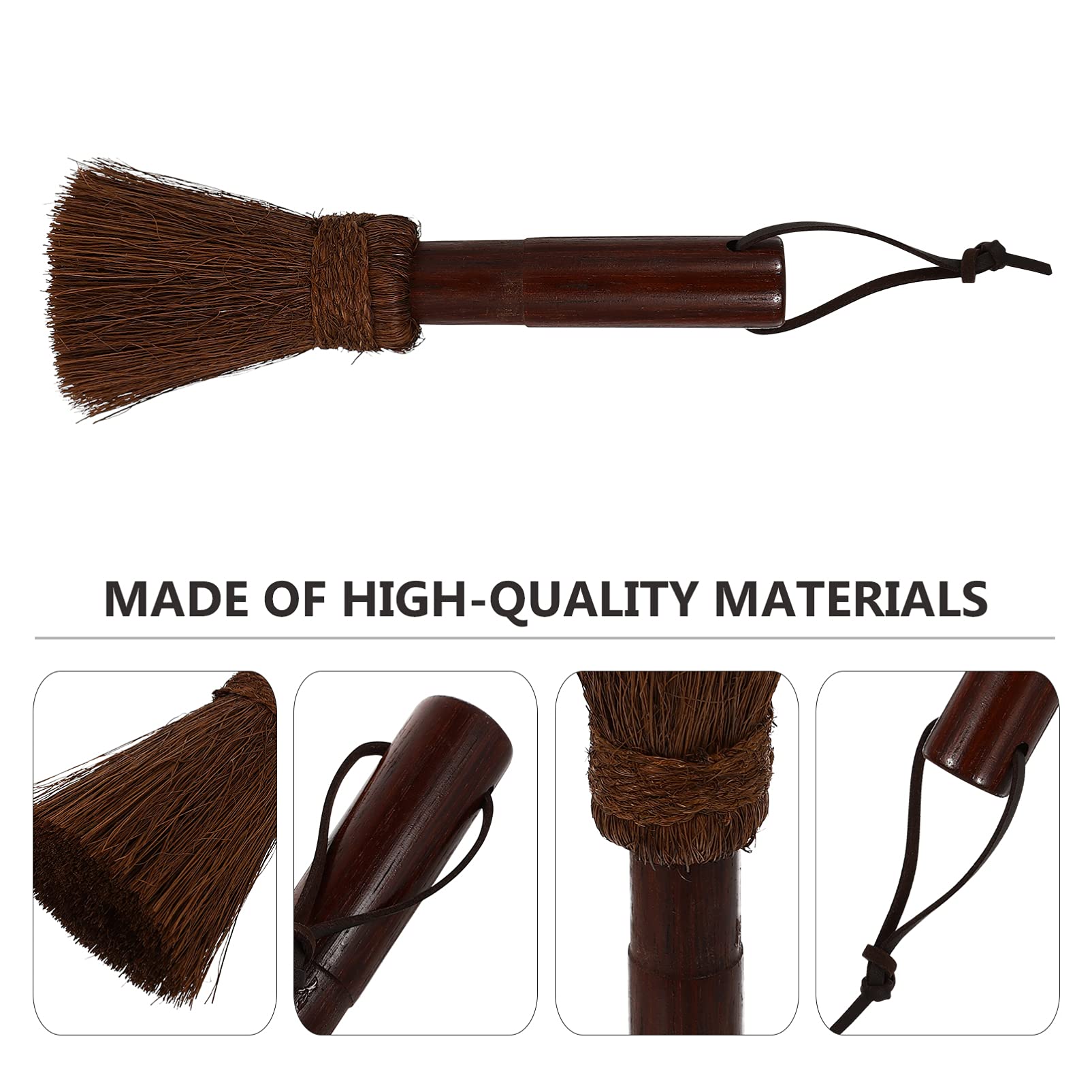 Hemoton Multipurpose Cleaning Brush - Handmade Scrub Brush for Pots, Pans & Woks - Durable Kitchen Brush for Washing, Scrubbing & Cleaning - Perfect for Cast Iron, Stainless Steel & Non-Stick Cookware