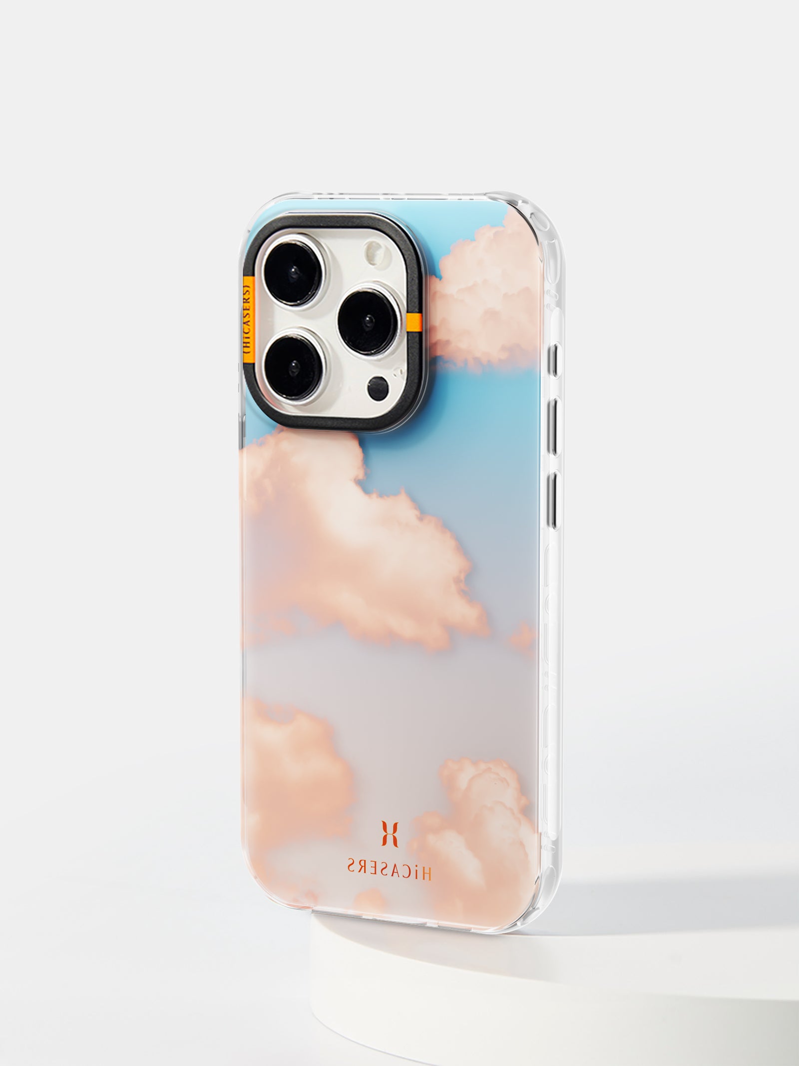 Pink Cloud Iridescent Phone Case - Shimmery Protective Cover for iPhone & Samsung | Perfect for Everyday Use, Parties & Gifts