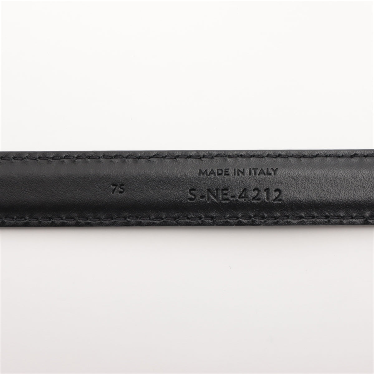 Celine Small Triomphe 75cm Black Leather Belt for Women | Luxury Designer Waist Belt | Perfect for Office, Party & Everyday Outfits