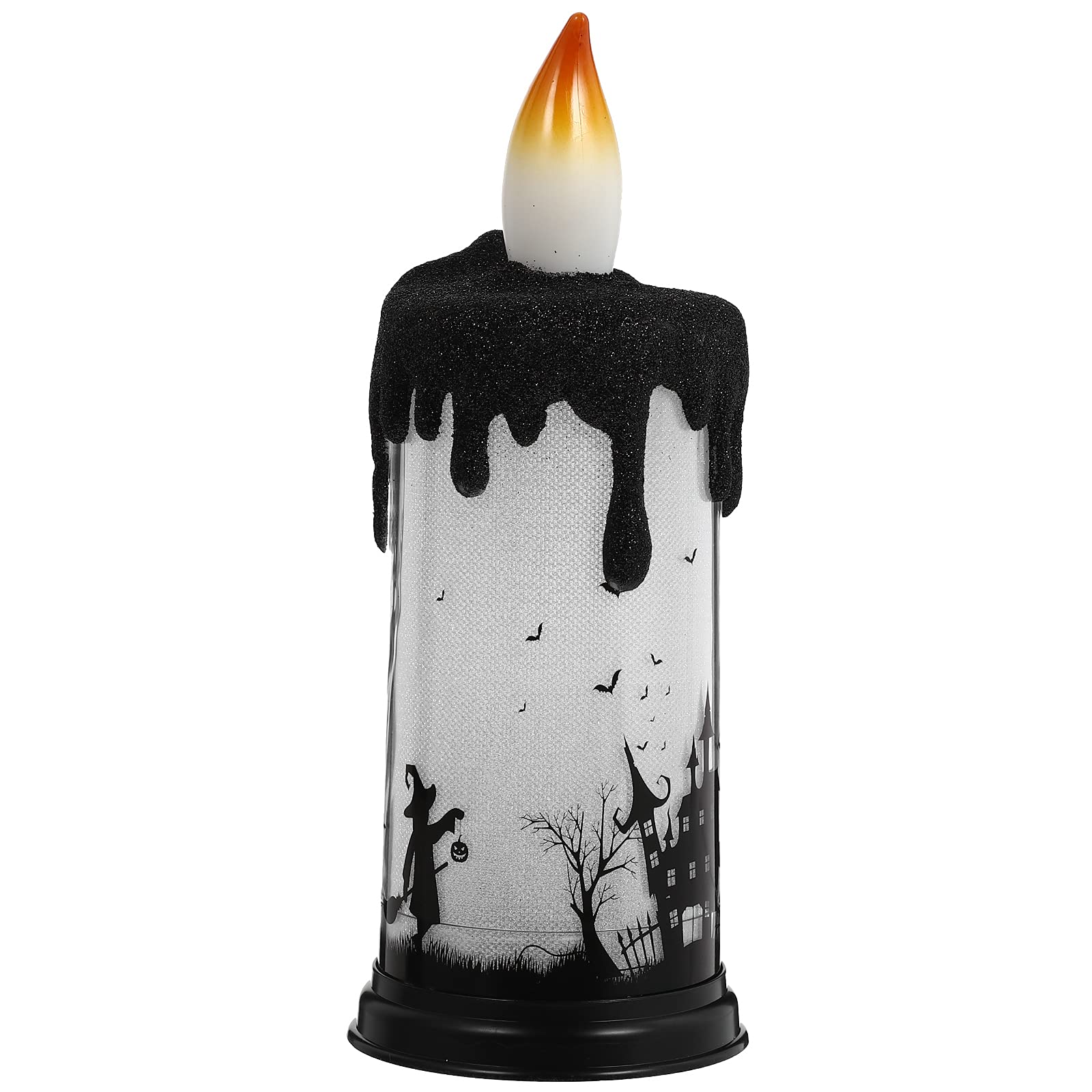 LUOZZY Flameless LED Halloween Candles - Battery Operated Halloween Candle Lights for Spooky Table Decorations | Perfect for Halloween Party Decor, Haunted House Lighting & Fall Home Decor