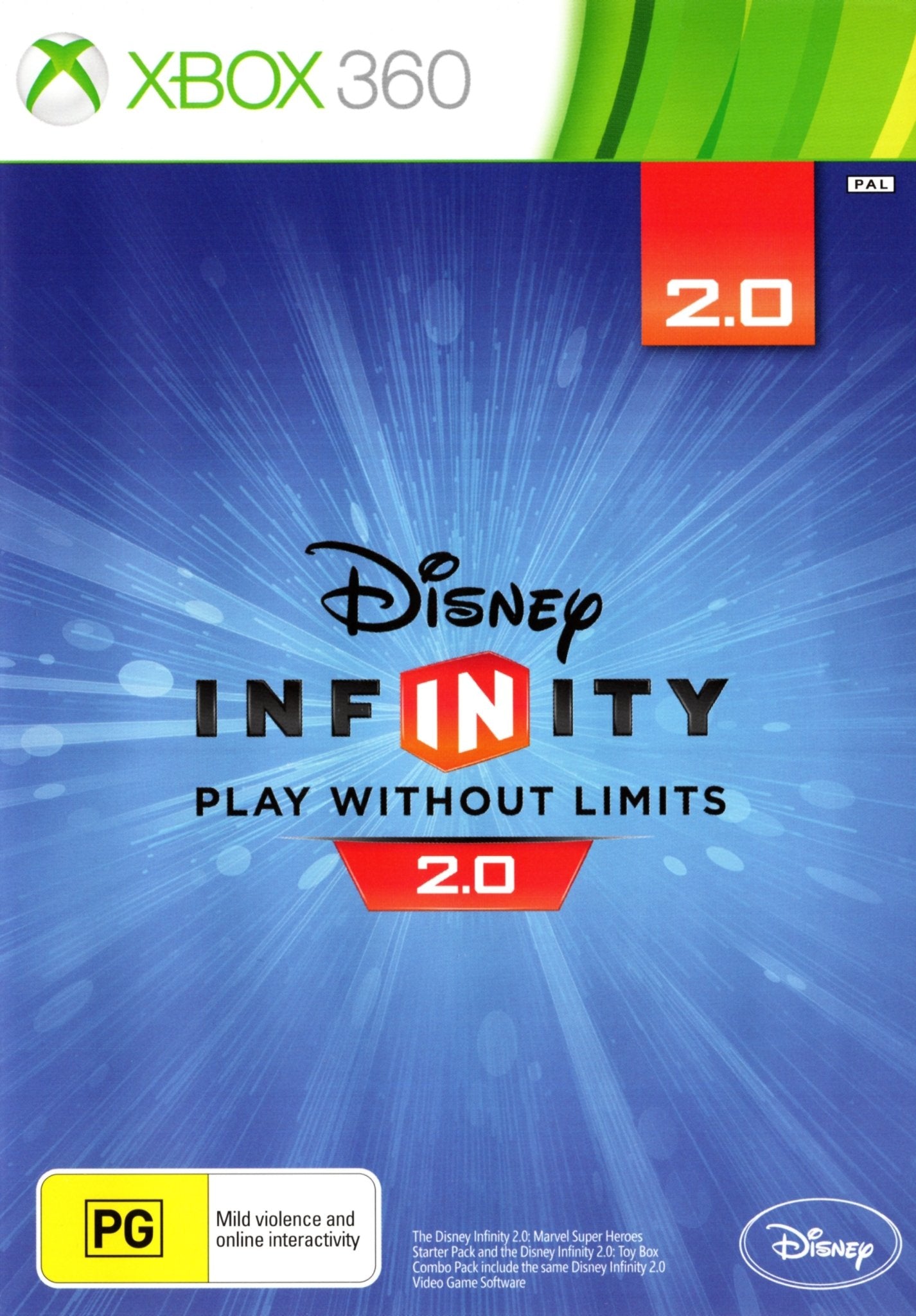 Disney Infinity 2.0 Edition - Marvel Super Heroes Game for Xbox 360 (PAL Version) | Action-Adventure Video Game for Kids & Adults | Perfect for Family Game Nights & Superhero Fans