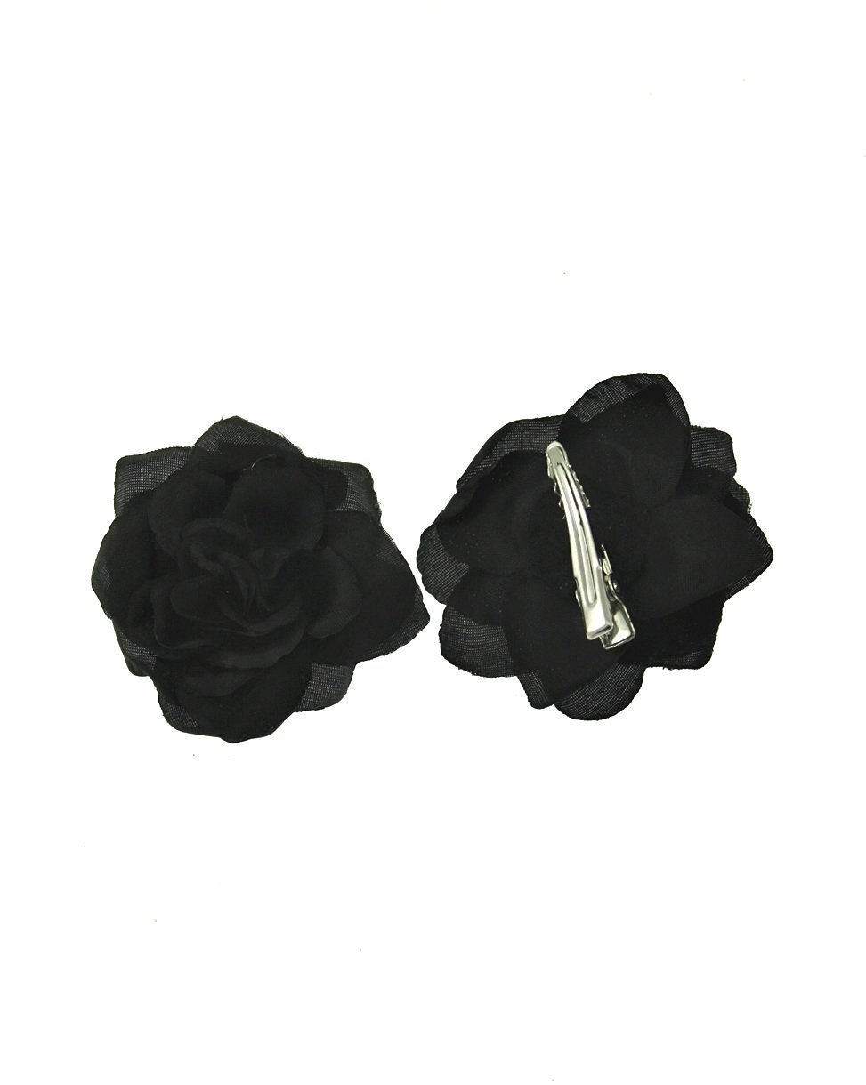 Zac's Alter Ego Rose Flower Hair Clips - Elegant Concord Hair Accessories for Women | Perfect for Weddings, Parties & Everyday Style