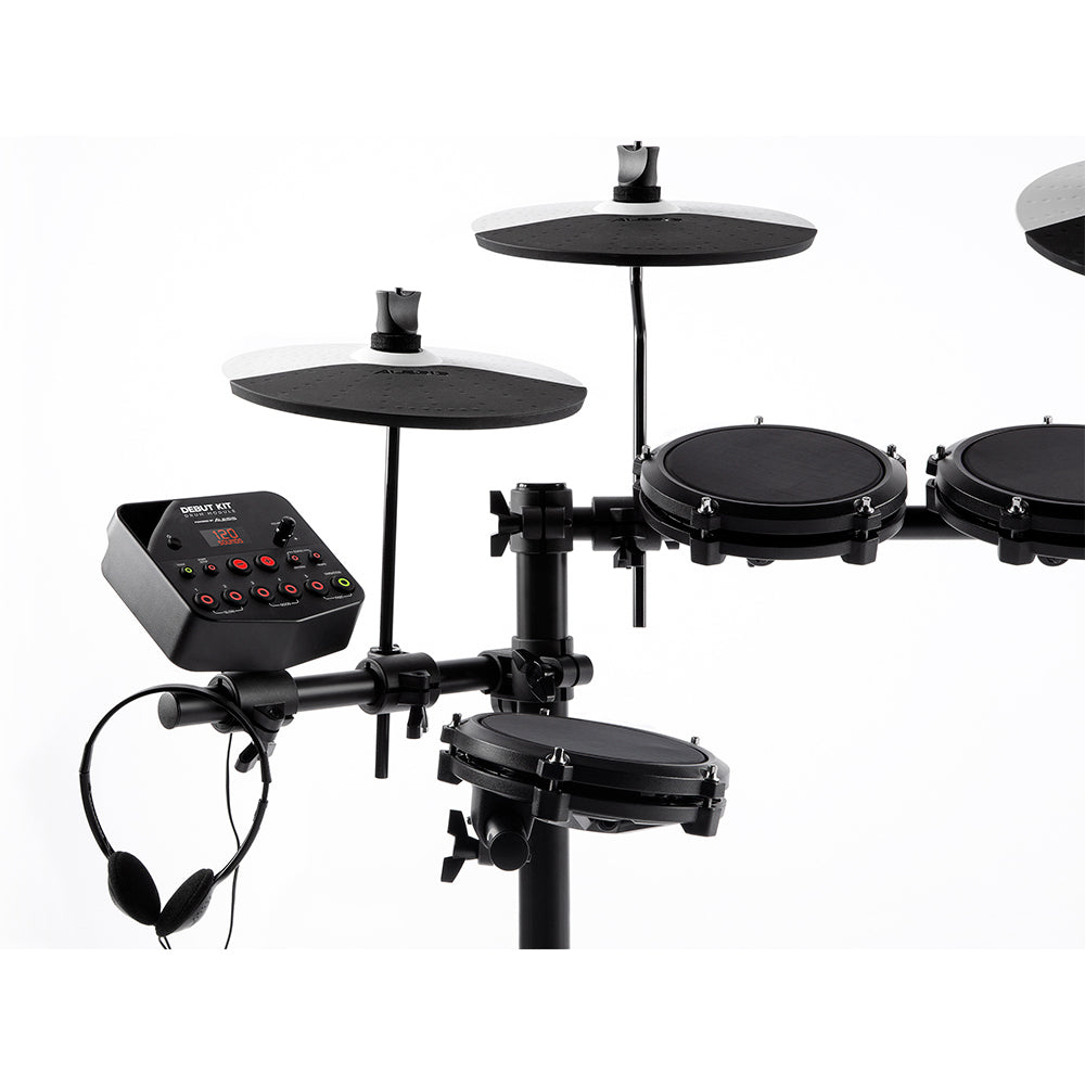 Alesis Debut Electronic 5-Piece Drum Kit with Drum Stool, Headphones & Drumsticks - Perfect for Beginners, Home Practice & Silent Drumming Sessions