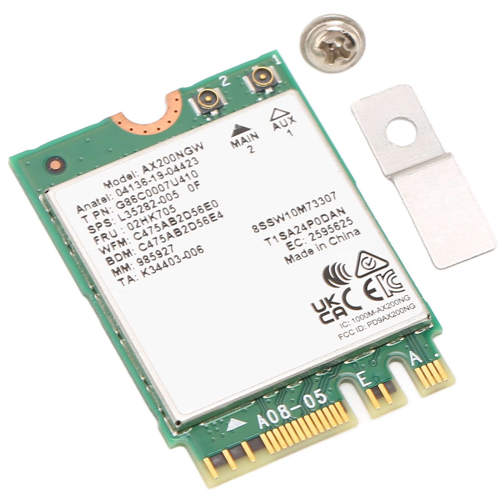 NGFF M.2 Gigabit Ethernet Network Card with Built-in Adapter - High-Speed LAN Adapter for Desktop PCs, Laptops & Mini PCs | Perfect for Gaming, Streaming & Office Networking